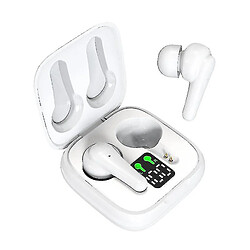 Universal Casque bluetooth dans l'oreille, bouchon d'oreille sans fil avec 4 lecteurs dynamiques, casque antibruit 