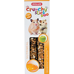 ZOLUX CRUNCHY STICK HAMSTER POMME/OEUF 115G 