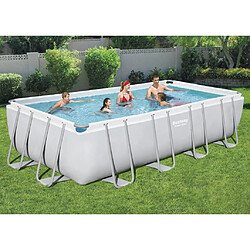 Bestway Ensemble de piscine en acier rectangulaire 549x274x122 cm