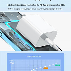 General Chargeur iPhone Apple Block USB C Fast, câble USB C vers Lightning de 0,9 m pour iPhone13/14/14 plus/12/pro/pro max/11/Air pods pro/iPad air 3/min4(3 pieds) pas cher