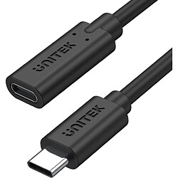 Unitek USB-C - USB-C 0,5 m Noir (C14086BK) Unitek USB-C - Câble USB-C 0,5 m Noir (C14086BK)