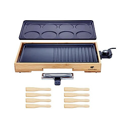 CONTINENTAL EDISON PC1500BB Plancha Gril Crepe party - 1500W