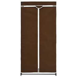 Acheter vidaXL 2 pcs Garde-robes Marron 75x50x160 cm