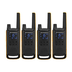 Talkie walkie MOTOROLA T82 Extreme Quadpack