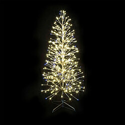 sapin spray - cuivre - 1.80 mètres - 490led - blanc chaud - pétillant - festilight 40477-cmatp9