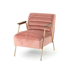 Amadeus Fauteuil Hutch Vieux rose