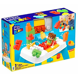 Mega Bloks Coffret de construction Table Avalanche avec 2 fonctions avalanche, 23 blocs de construction géants et 1 figurine, Jouet d'Éveil, Dès 1 an, HHM99