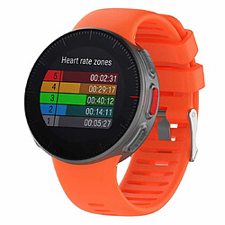 Wewoo Bracelet pour montre connectée Smartwatch POLAR Vantage V Orange 