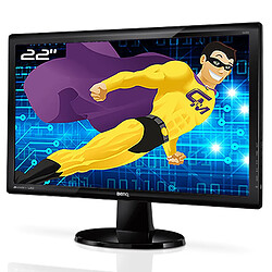 Ecran PC 21.5" BENQ G2255 GL2250-TA 9H.L8CLA.T8E TFT 16:9 VGA VESA 1920x1080 - Occasion