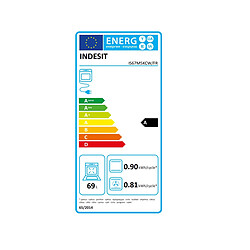 Cuisinière mixte a 69l 4 feux blanc - IS67M5KCW/FR - INDESIT