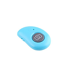 Wewoo Pour l'pour iPhone, Galaxy, le Huawei, bleu Xiaomi, LG, HTC et d'autres smartphone Android 4.2.2 ou plus récent IOS 6.0 ou plus obturateur à distance de photo de Bluetooth,