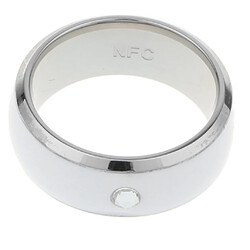 nfc portable smart ring pour les téléphones mobiles universels android windows nous 6 NFC Smart Ring