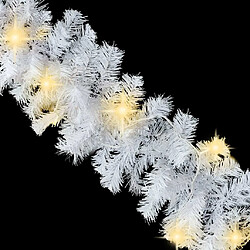 vidaXL Guirlande de Noël avec lumières LED 20 m Blanc pas cher