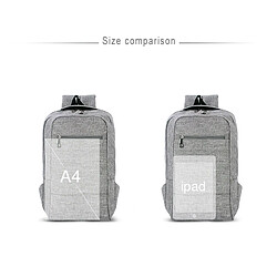 Acheter Wewoo Sacoche pour ordinateur portable bleu MacBook 15,6 pouces et moins, Samsung, Lenovo, Sony, DELL Alienware, CHUWI, ASUS, HP Sac à dos, taille: 43x28x12cm, à bandoulière à universel multifonctionnel