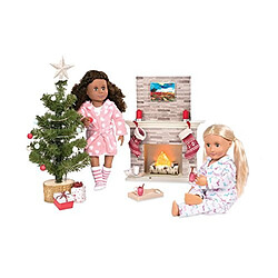 Our Generation by Battat- Holiday Celebration Set- Doll Clothes & Christmas Accessories for 18"" Dolls- Ages 3 Years & Up