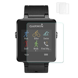 Wewoo Film protecteur écran pour Garmin Vivoactive montre intelligente 0.2mm 9H dureté de surface 2.15D anti-déflagrant en verre trempé 2 PCS