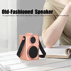 Avis ComfortXL Enceinte bluetooth abs mini retro, haut-parleur bluetooth portable sans fil