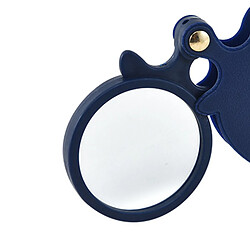 Avis 64mm Portable Mini Loupe De Lecture Outil De Loupe De Lecture Bleu