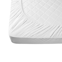 Beliani Coton ciré Surmatelas 160 x 200 cm Tailles Différentes pas cher