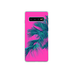 BIGBEN Coque rigide Fushia Jungle pour Samsung Galaxy S10