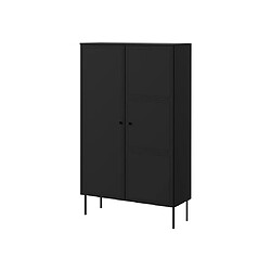 Avis Bestmobilier Lavaggi - buffet haut - noir - 166 cm