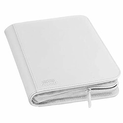 Ultimate guard 4 Pocket Zipfolio Xenoskin Deck case, Blanc 