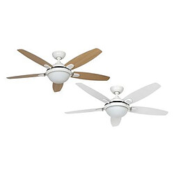 Hunter Ventilateur Contempo 132cm Blanc Chêne Blanc