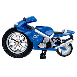 Wewoo Creative Artistic Motorcycle Clock Clock modèle d'horloge de bureau pour les décorations d'étagère domestiques bleu