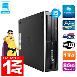 PC HP Compaq Pro 6300 SFF I5-2400 RAM 8Go Disque 1To Graveur DVD Wifi W7 · Occasion 