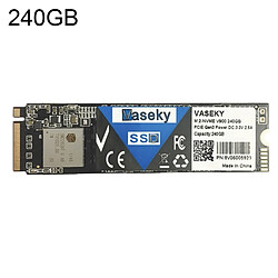 Wewoo Vaseky M.2-NVME V900 240 Go PCIE Gen3 SSD Disque dur pour ordinateur de bureau, portable 