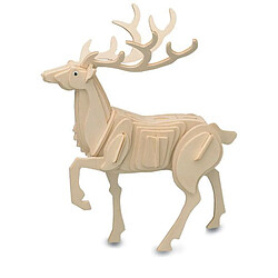 Maquette en bois Cerf - Quay