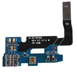 Wewoo Pour Samsung Galaxy Note II / N7100 Tail Line Câble flexible Flex Cable