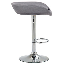 Avis Non Tabouret de bar Anaheim tissu chromé