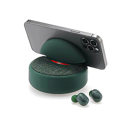 Yonis Mini Enceinte Bluetooth 2 en 1 Avec Fonction Casque Sans Fil Son Incroyable et Appels Mains Libres