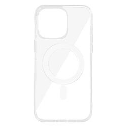 Coque Magsafe pour iPhone 14 Pro Bi-matière Swissten Transparent 