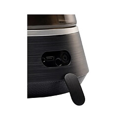 Acheter Enceinte bluetooth sans fil rechargeable avec porte bougie noire - nordiclightprob - KOODUU