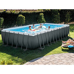 Piscine tubulaire intex 732 x 366 x 132 cm rectangulaire