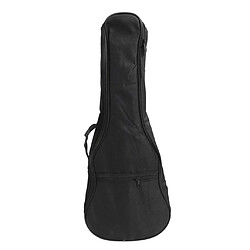 Avis ukulele noir guitare gig sac étui uke rembourré sac de transport sac à dos 26 pouces