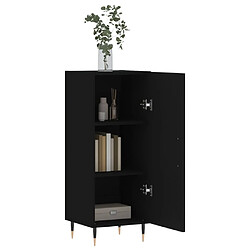 Acheter Maison Chic Buffet,Meuble de Rangement,commode pour salon,Cuisine Noir 34,5x34x90 cm Bois d'ingénierie -MN87092