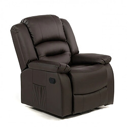 Eco-De 8198 M Fauteuil De Massage Relaxant Marron