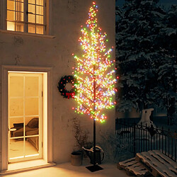 vidaXL Sapin de Noël 1200 LED colorées Cerisier en fleurs 400 cm 