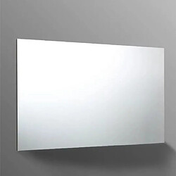 Kiamami Valentina MIROIR DE SALLE DE BAIN 120X70 CM RÉVERSIBLE AVEC CADRE À SUPPORT