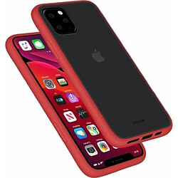 Acheter Mercury Coque Peach Garden Bi-Matiere avec Dos Fume pour Apple iPhone X/XS, Rouge