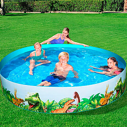 Piscine Gonflable Pour Enfants Bestway Ronde Parois PVC Dinosaures 244x46 cm