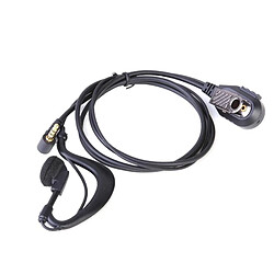 GUPBOO 2.5mm/3.5mm 1Pin crochet d'oreille écouteur pour Motorola ICOM YAESU Radio talkie-walkie écouteur avec PTT micro talkie-walkie accessoires