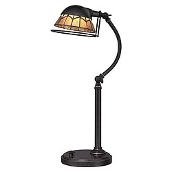 Elstead Lighting Lampe de bureau LED à 7 lumières, bronze impérial