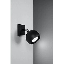 Avis Luminaire Center Applique murale OCULARE acier noir 1 ampoule