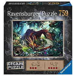 Ravensburger Escape puzzle Dans la grotte du dragon, 759 pieces, Pour adultes et enfants des 12 ans, 1 guide de jeu, 1 enveloppe solution, Inspir PUZZLE - Escape puzzle Dans la grotte du dragon, 759 pieces, Pour adultes et enfants des 12 ans, 1 guide de jeu, 1 enveloppe solution, Inspir