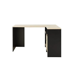 Avis But Bureau d'angle KOOPER Imitation chêne et noir