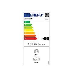 Vente-Unique Cave à vin de service - 48 bouteilles - Thermostat ajustable - KELIBIA